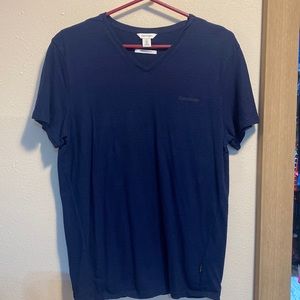 Blue Calvin Klein slim fit shirt